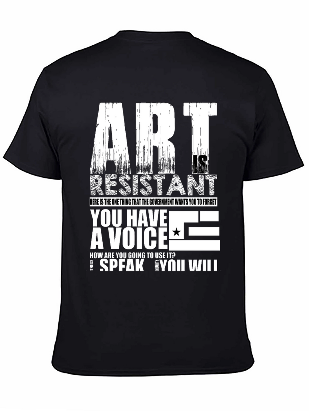 Art is Resistant Graphic Tee