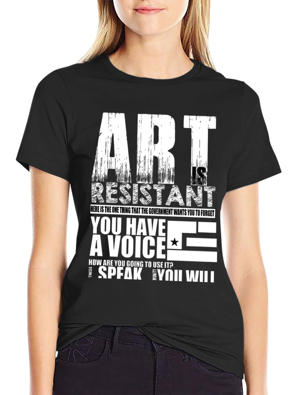Art is Resistant Graphic Tee