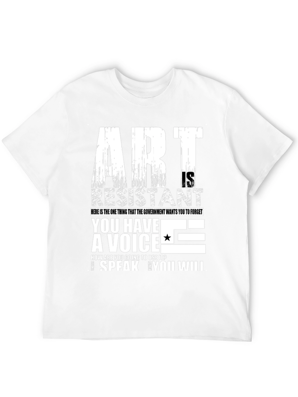 Art is Resistant Graphic Tee