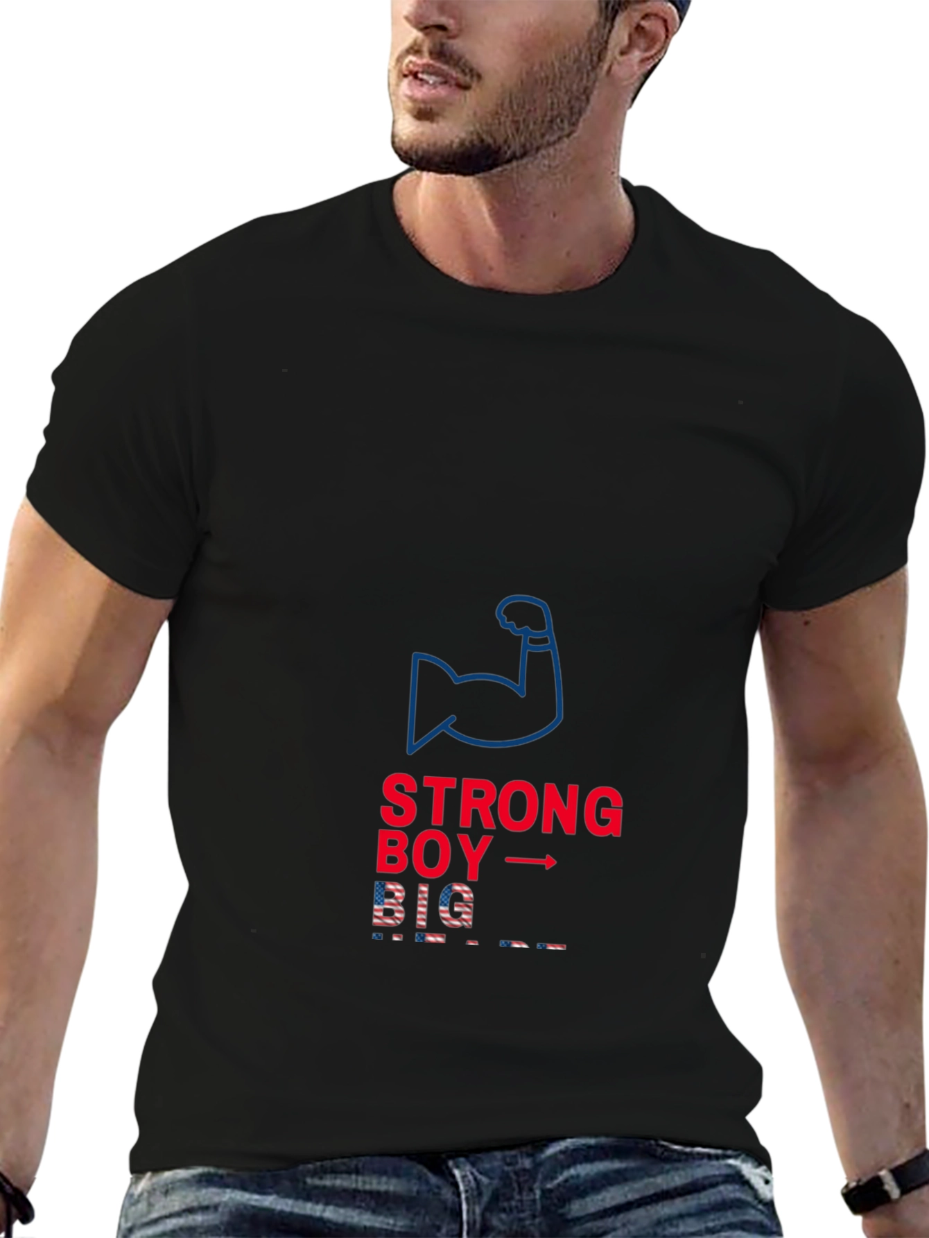 Strong Boy Big T-Shirt