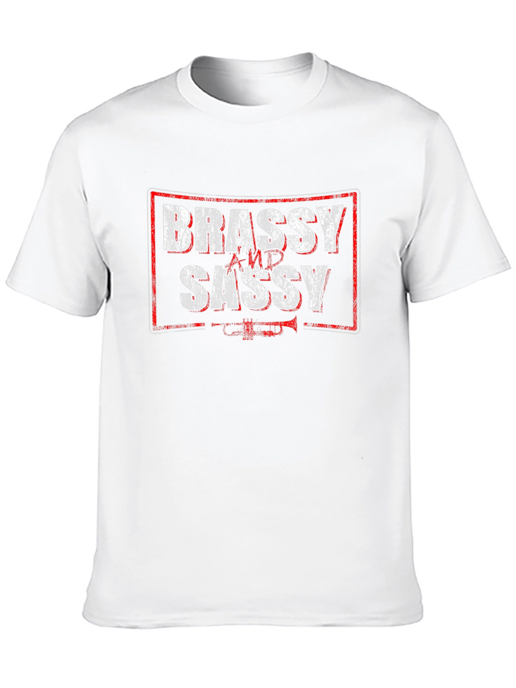 Brassy and Sassy Black T-Shirt