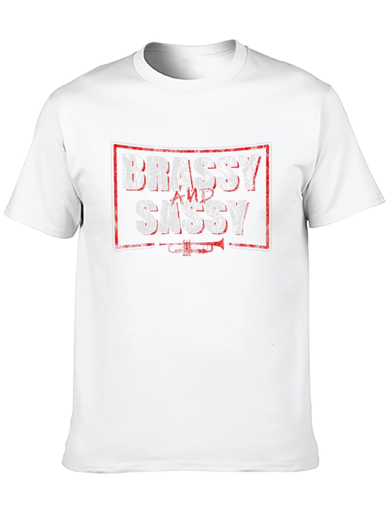 Brassy and Sassy Black T-Shirt