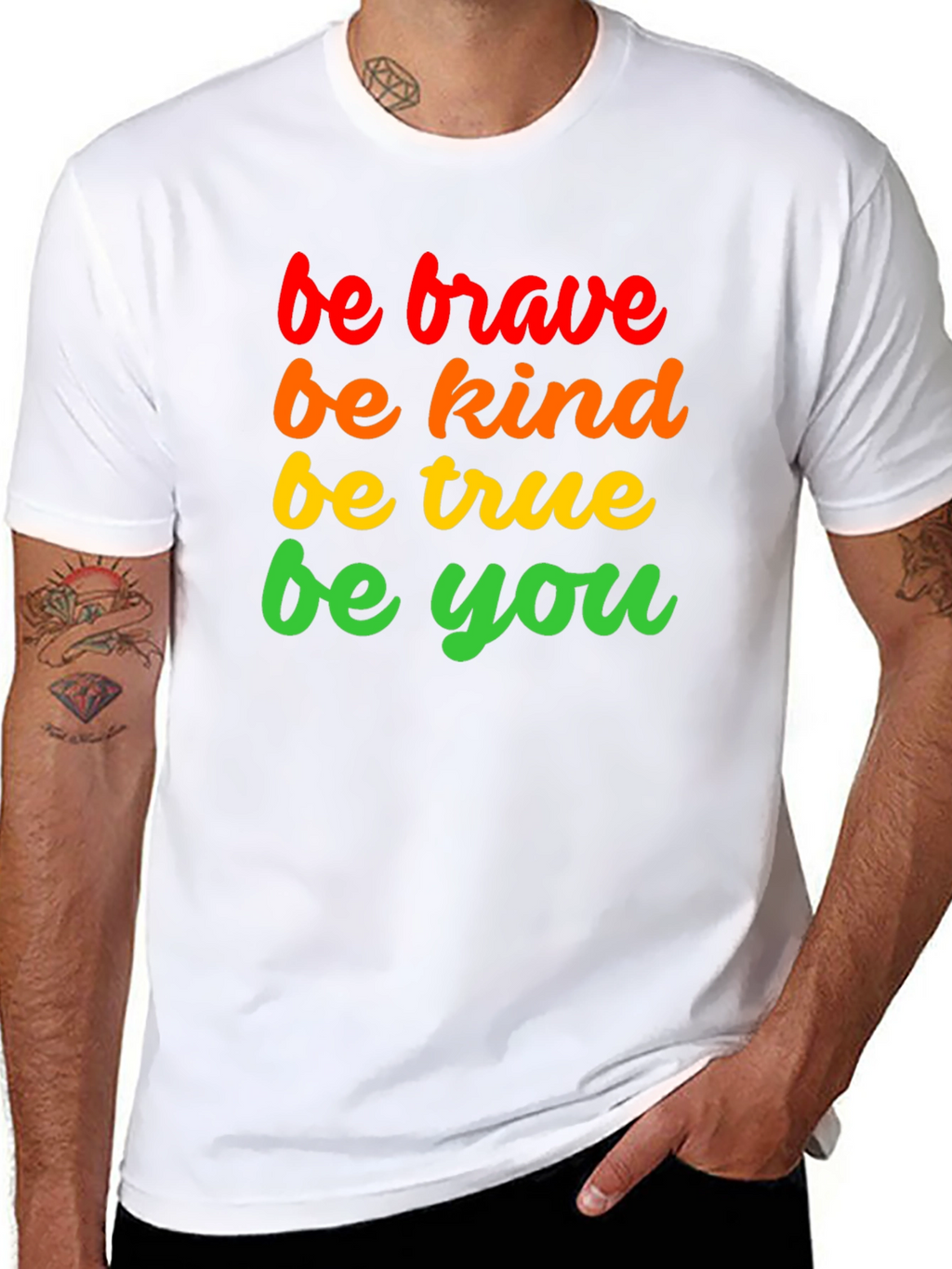 Be Brave Be Kind Graphic Tee