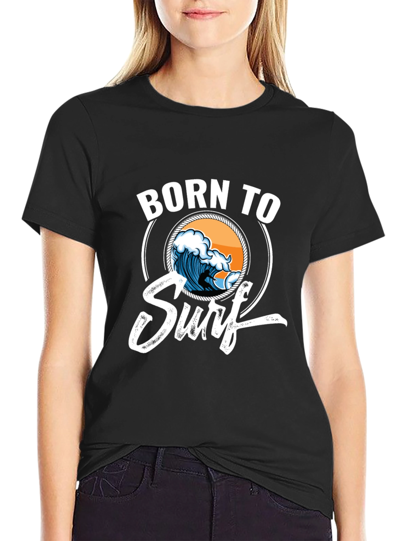 Born To Surf Graphic Tee
