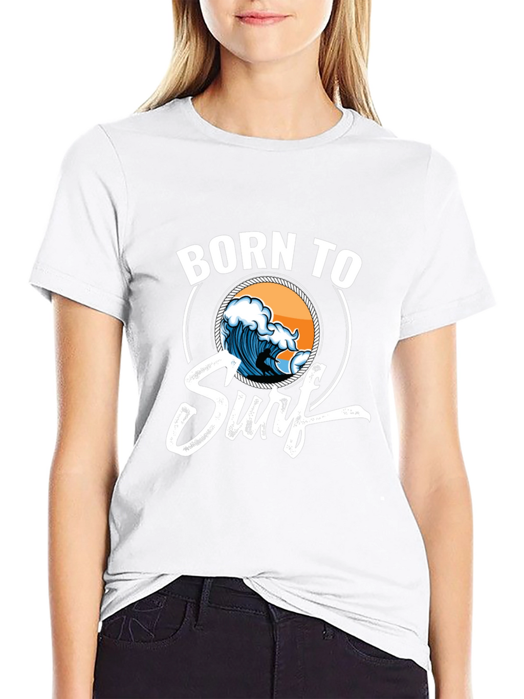 Born To Surf Graphic Tee