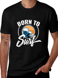 Born To Surf Graphic Tee