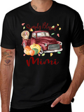 Simply Blessed Mimi Thanksgiving Truck T-Shirt
