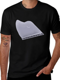 Mens Black Tee - Sleepy Teabag Design