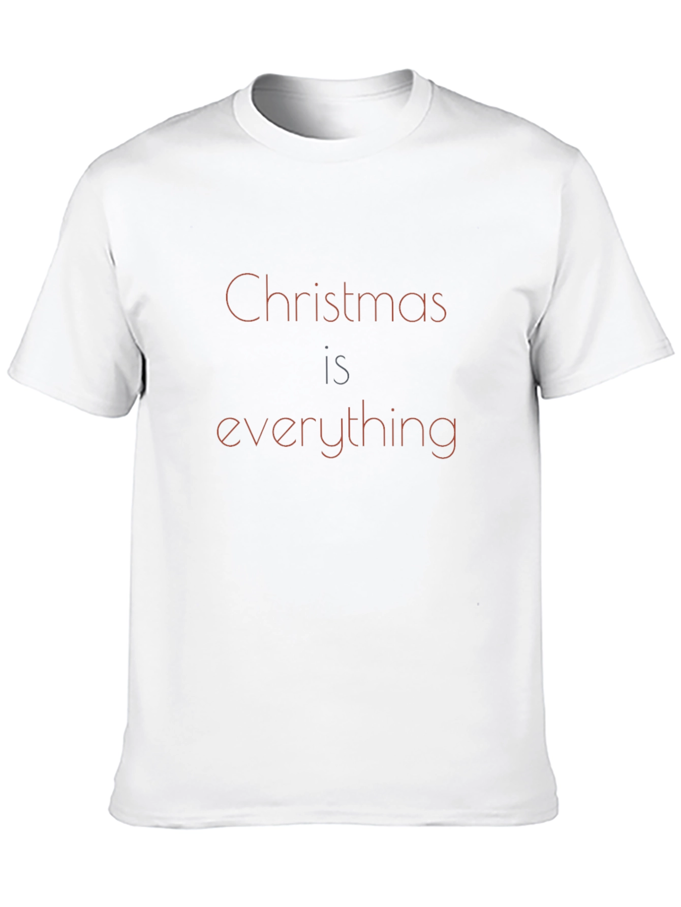 Christmas Is Everything Black T-Shirt