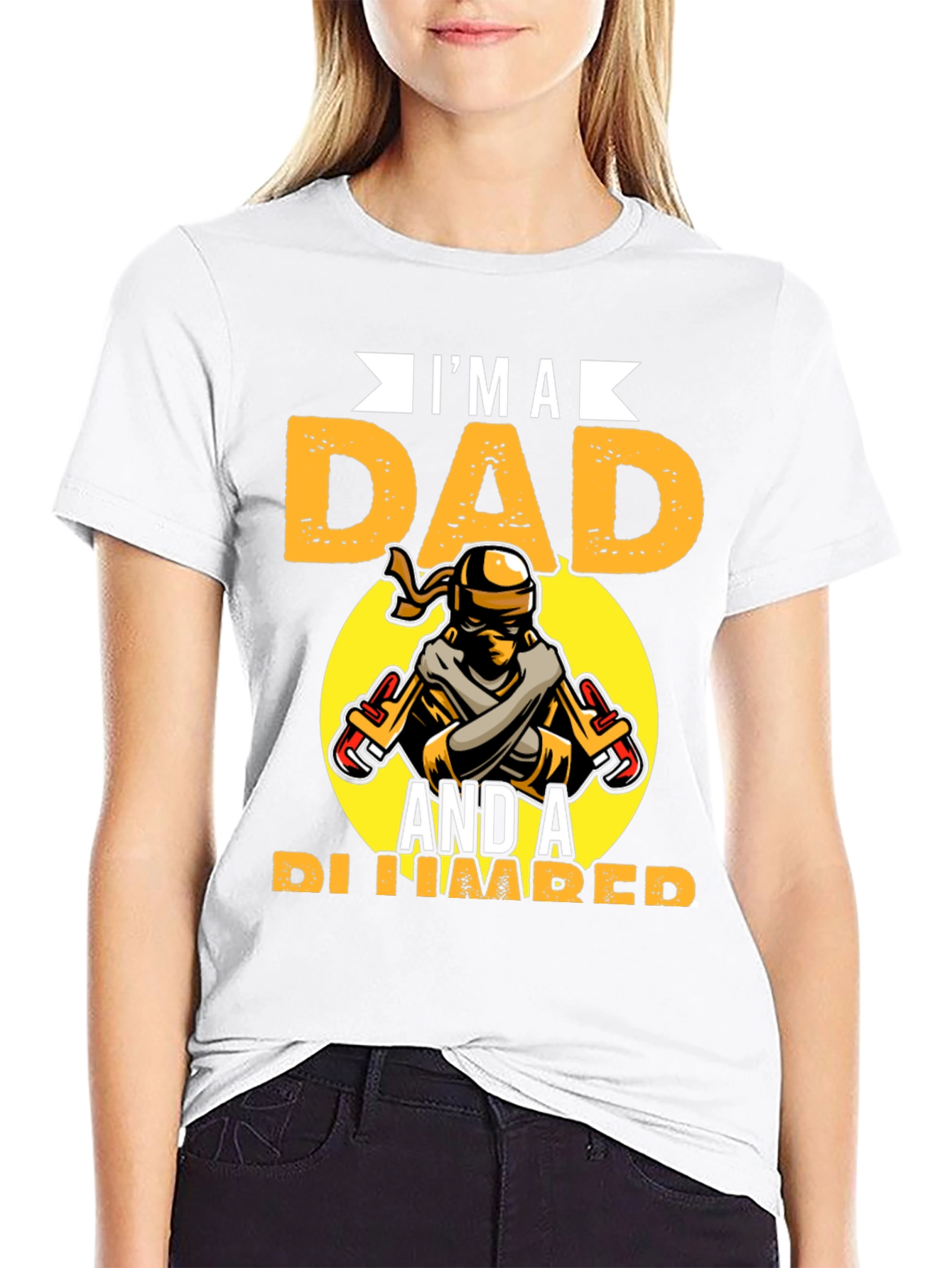 Im A Dad And A Plumber Graphic Tee