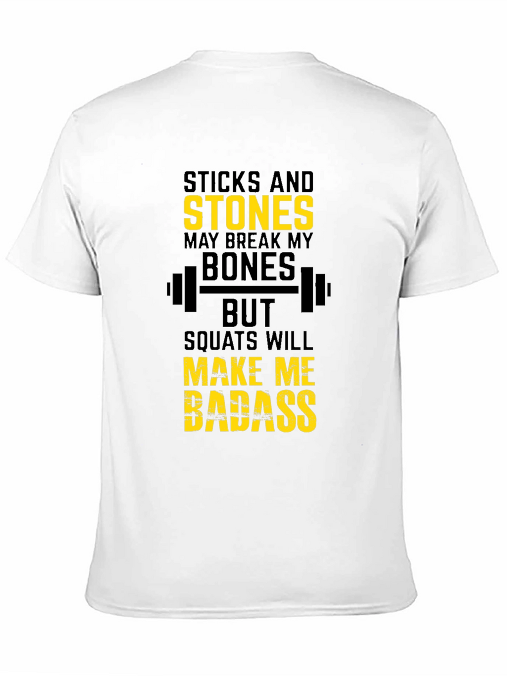 Sticks and Stones Squat T-Shirt