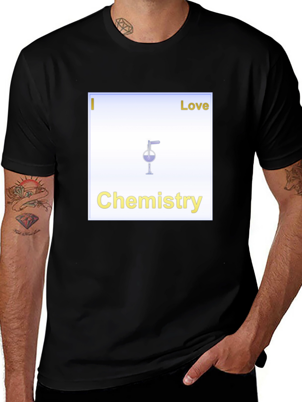I Love Chemistry T-Shirt - Science Geek Tee