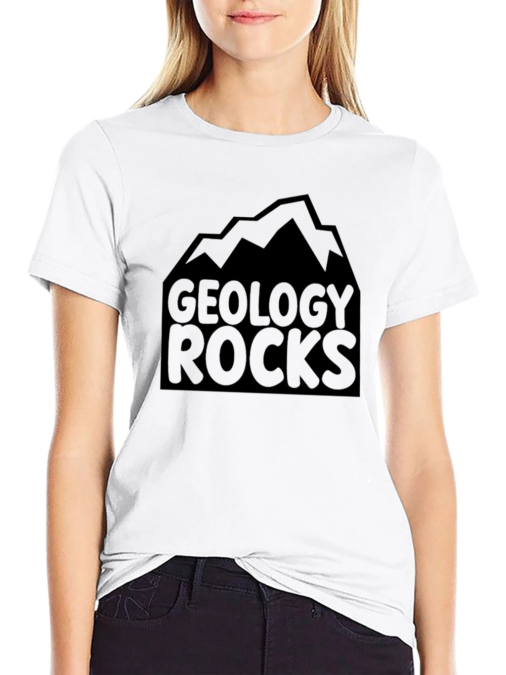 Geology Rocks Black Graphic Tee
