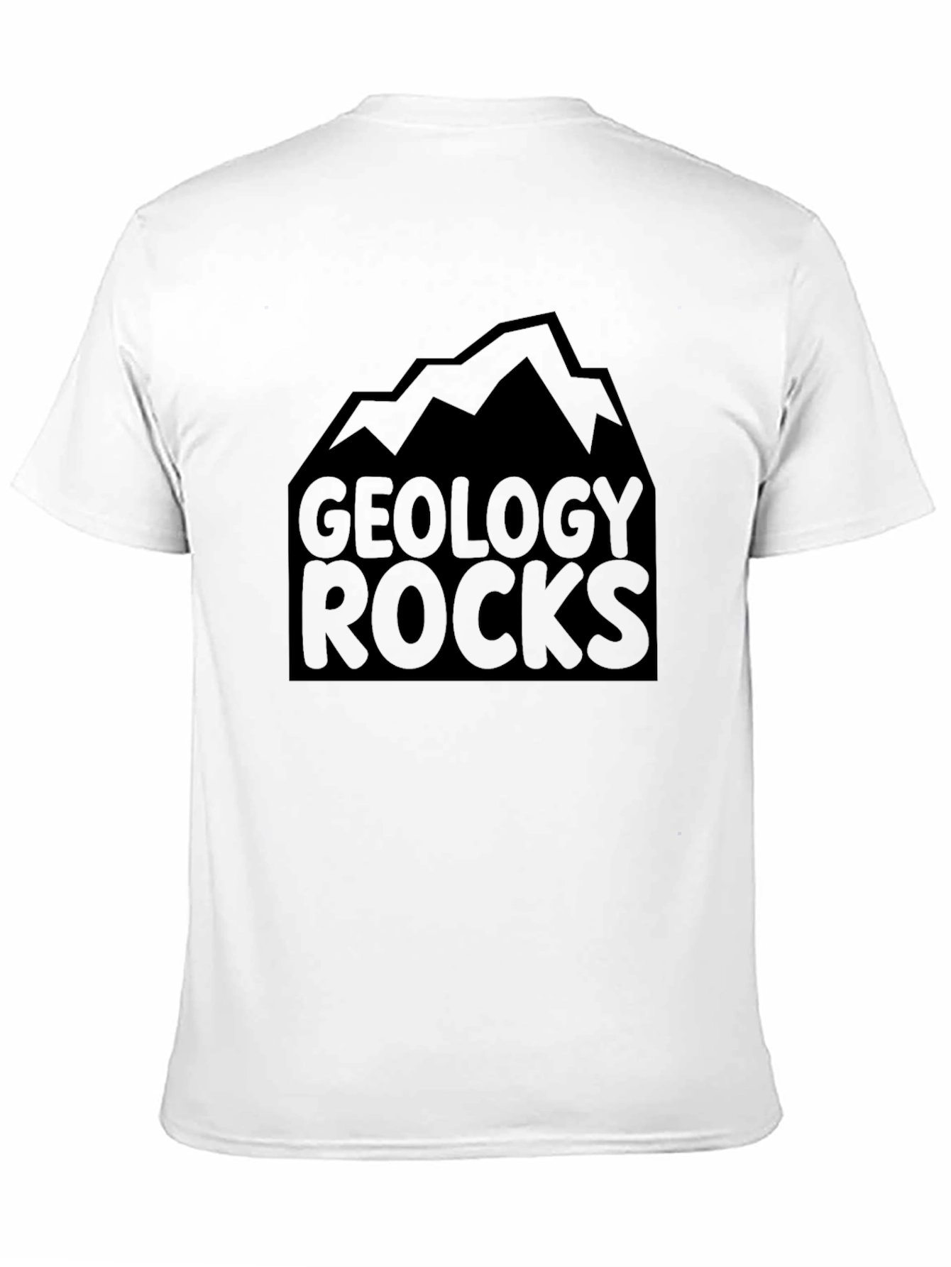 Geology Rocks Black Graphic Tee
