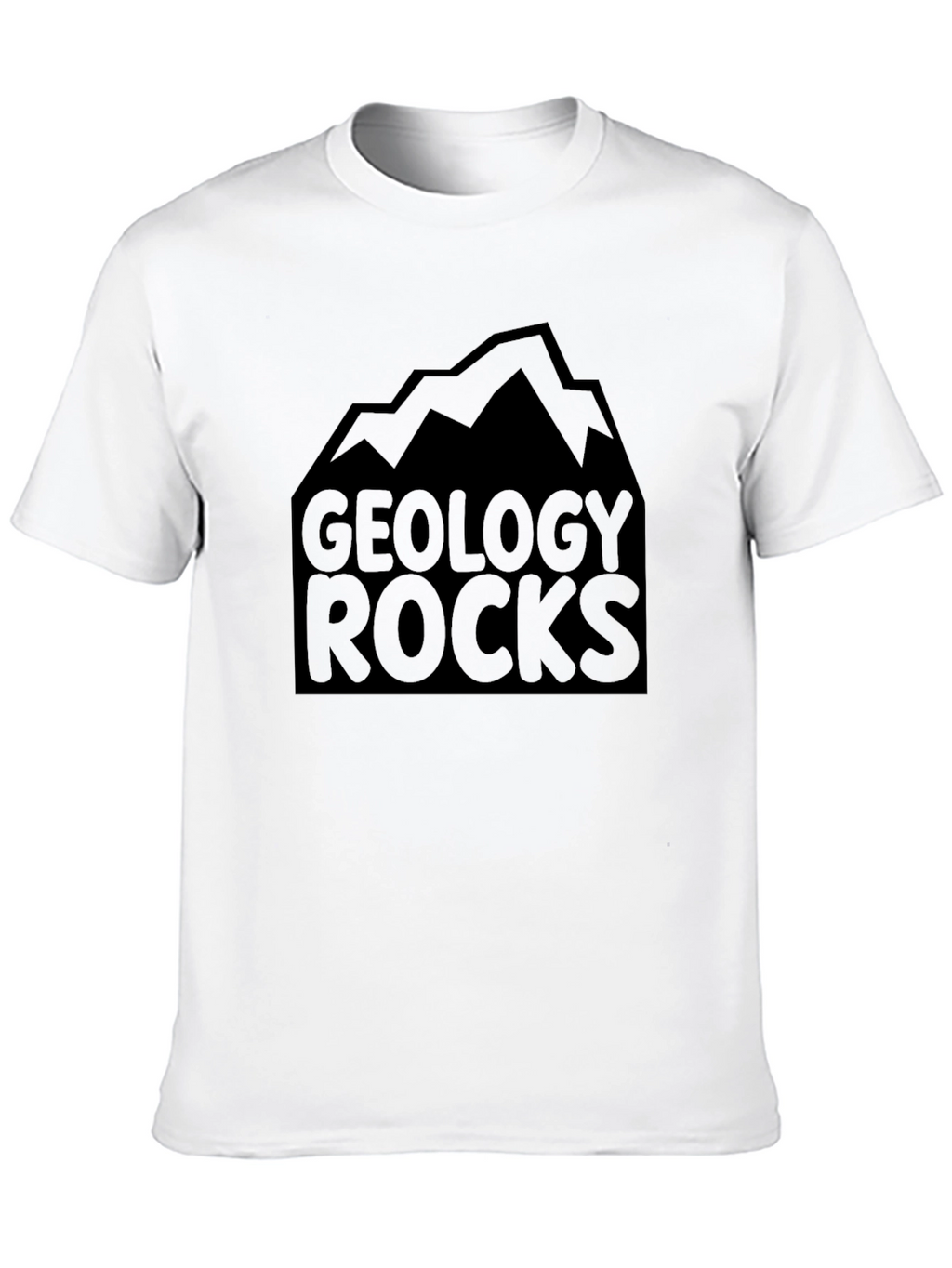 Geology Rocks Black Graphic Tee