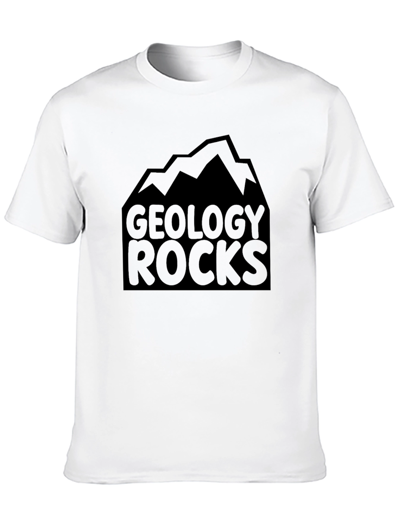 Geology Rocks Black Graphic Tee