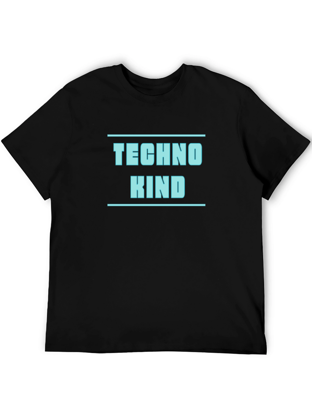 Techno Kind Black T-Shirt - Cool Graphic Tee