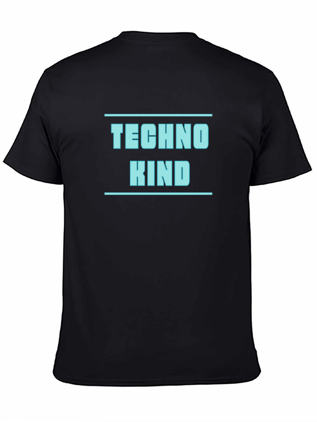 Techno Kind Black T-Shirt - Cool Graphic Tee