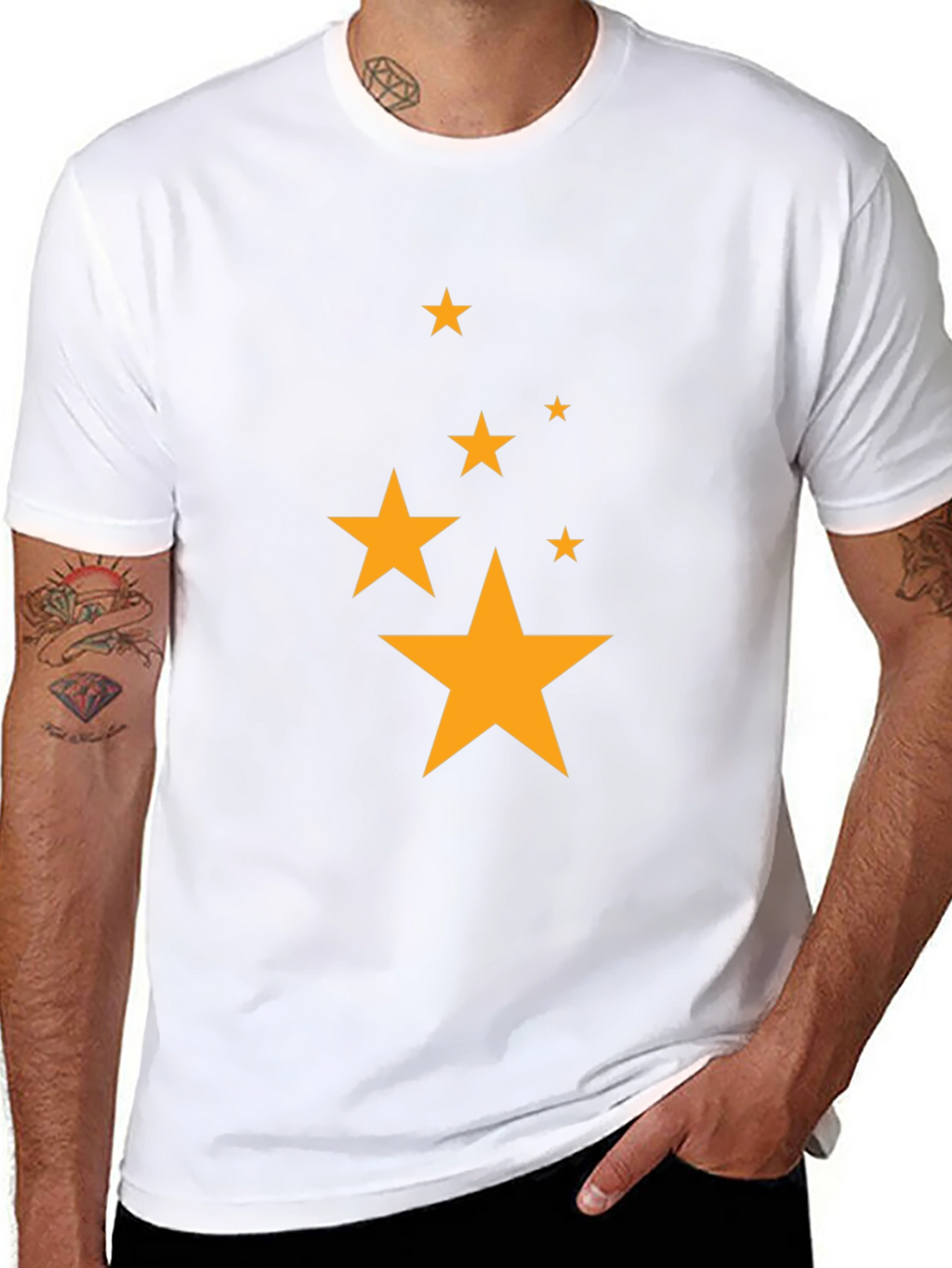 Starry Black T-Shirt