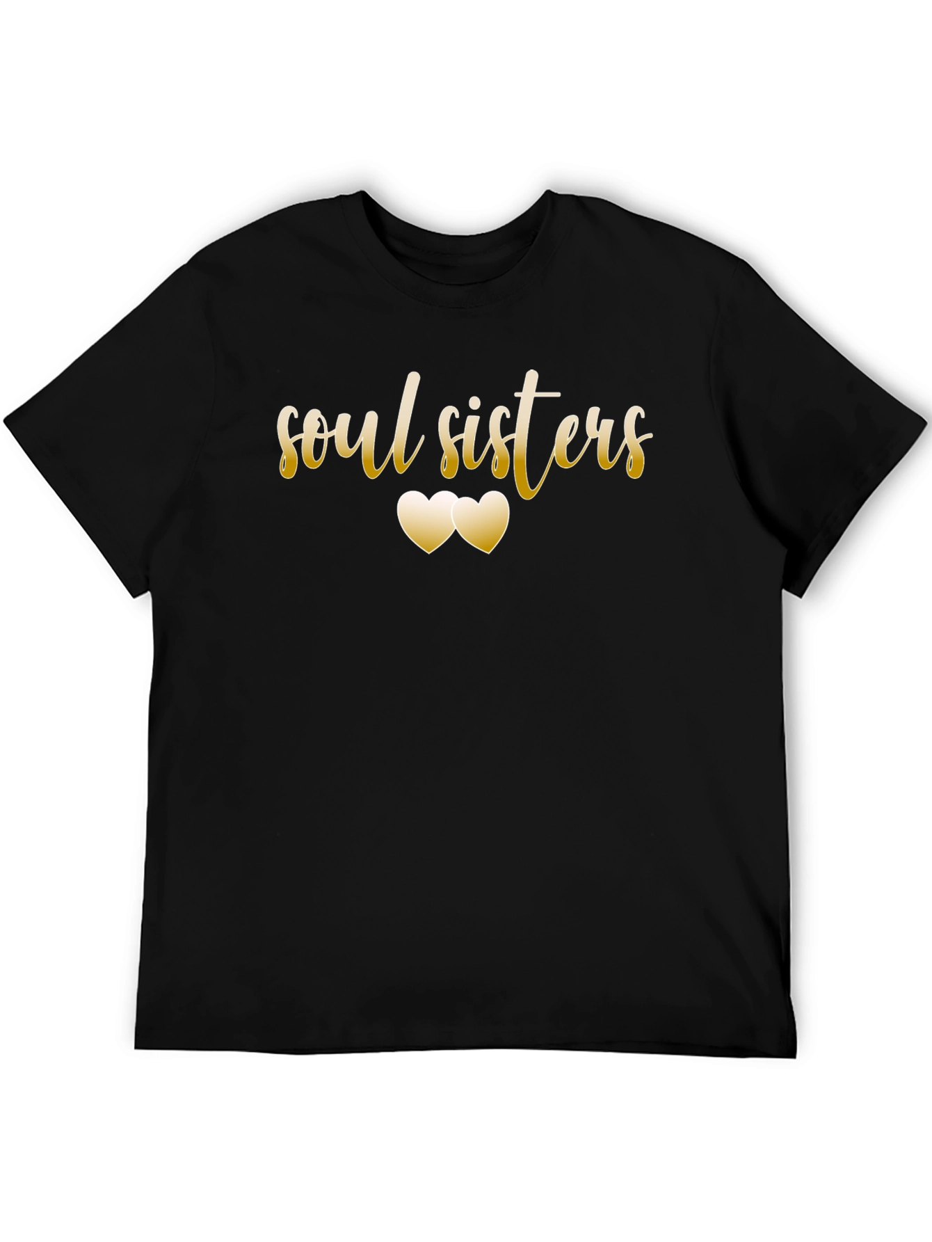 Soul Sisters Black Graphic Tee