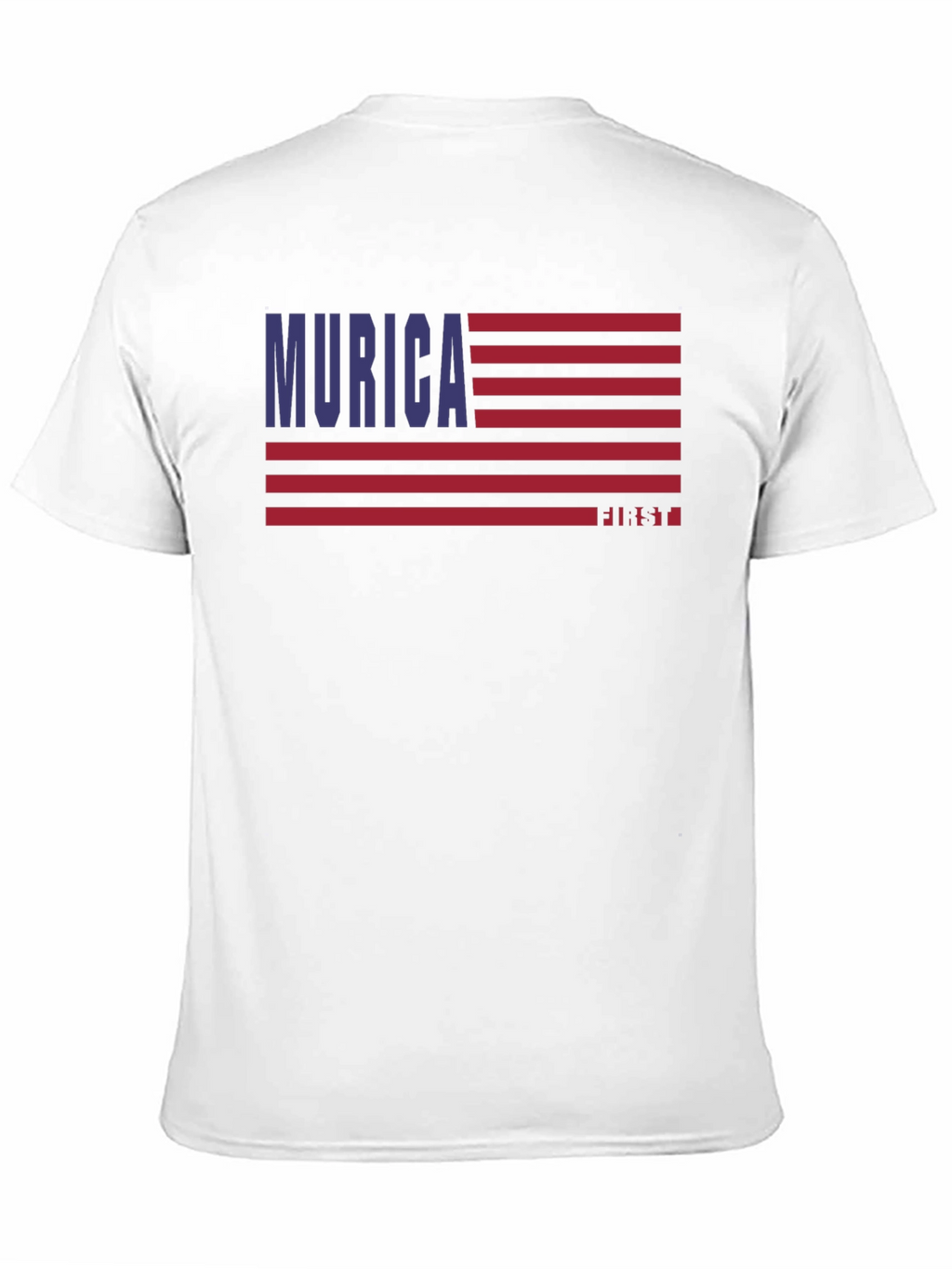 Murica Flag Graphic Tee - Patriotic T-Shirt
