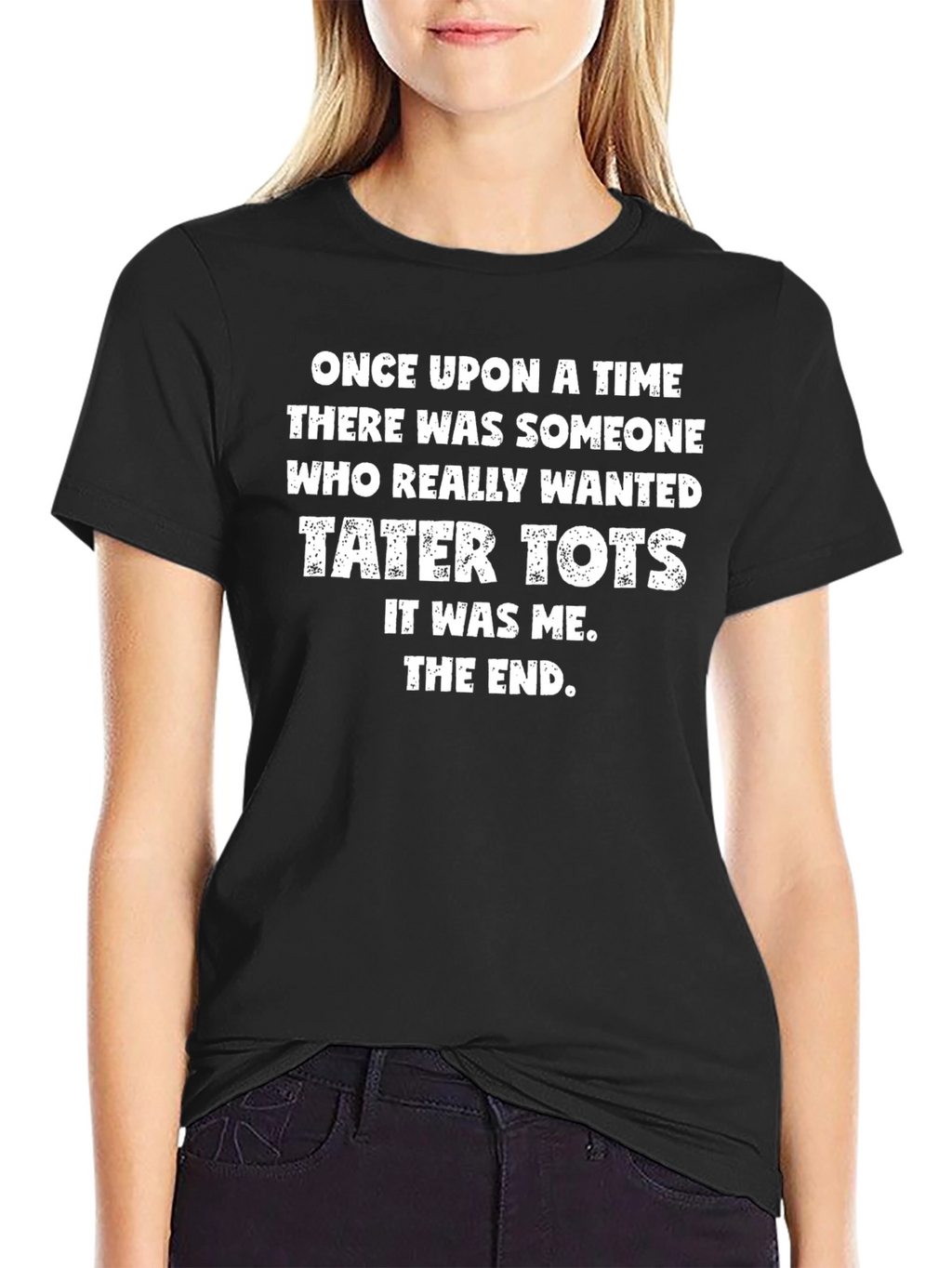 Tater Tots Graphic T-Shirt Funny Foodie Tee