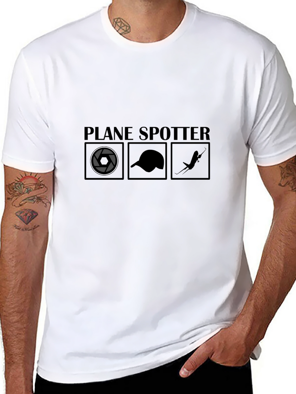 Plane Spotter T-Shirt - Aviation Enthusiast Gift