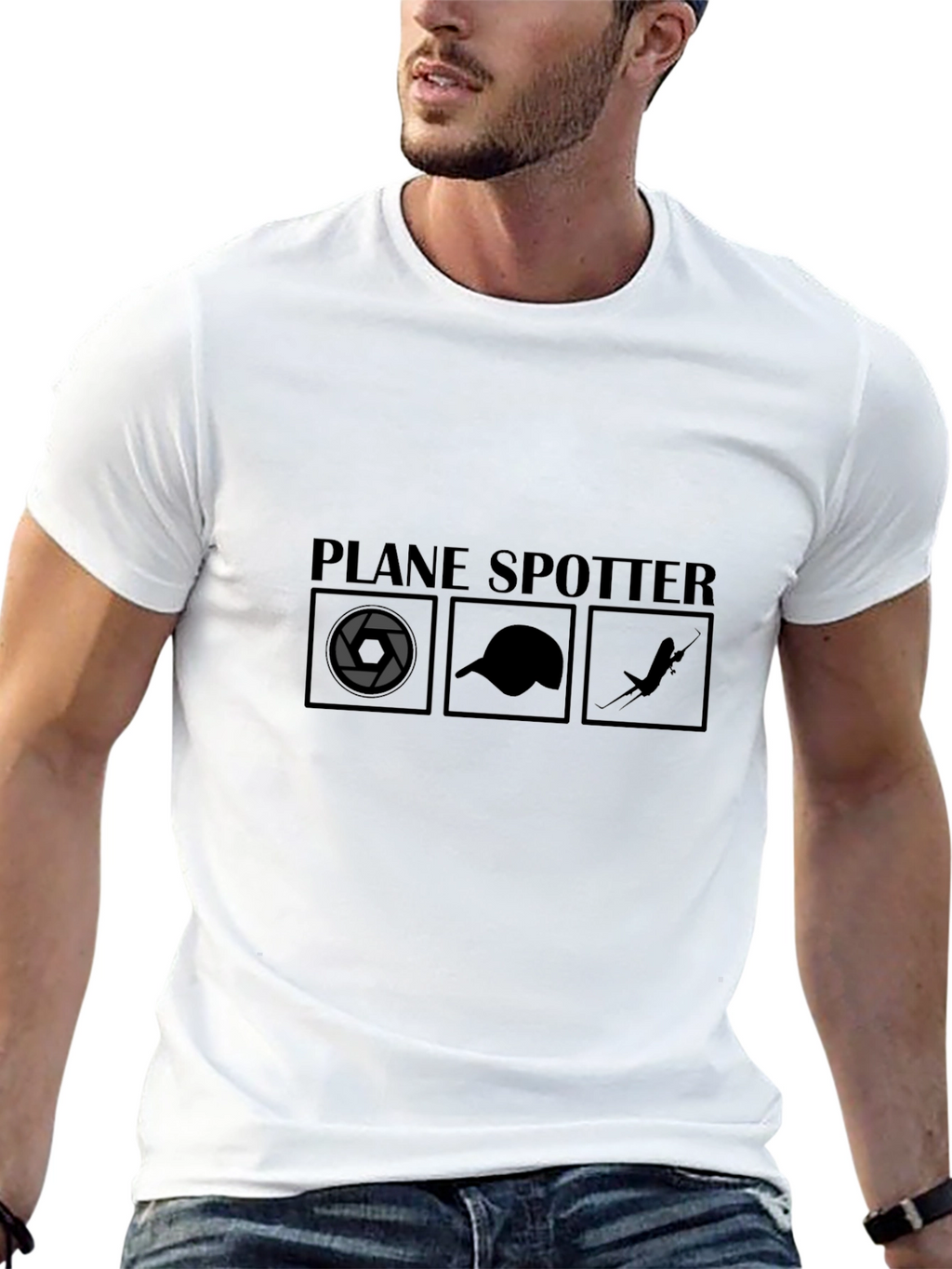 Plane Spotter T-Shirt - Aviation Enthusiast Gift
