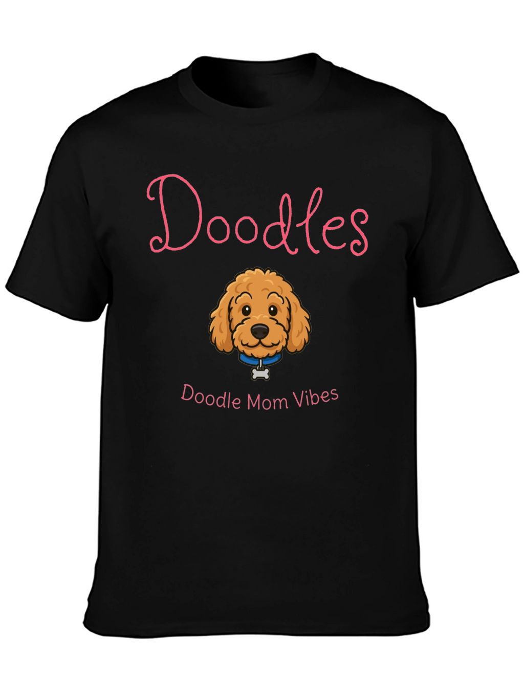 Doodle Mom Vibes T-Shirt - Cute Dog Lover Tee
