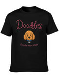 Doodle Mom Vibes T-Shirt - Cute Dog Lover Tee