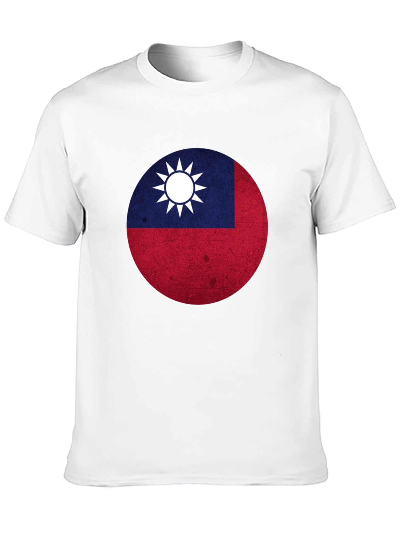 Taiwan Flag Graphic Tee - Stylish Patriotic Shirt