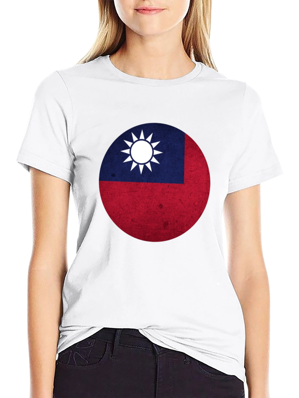 Taiwan Flag Graphic Tee - Stylish Patriotic Shirt