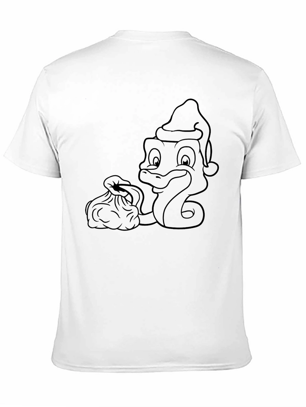 Santa Duck Graphic Tee - Holiday Style