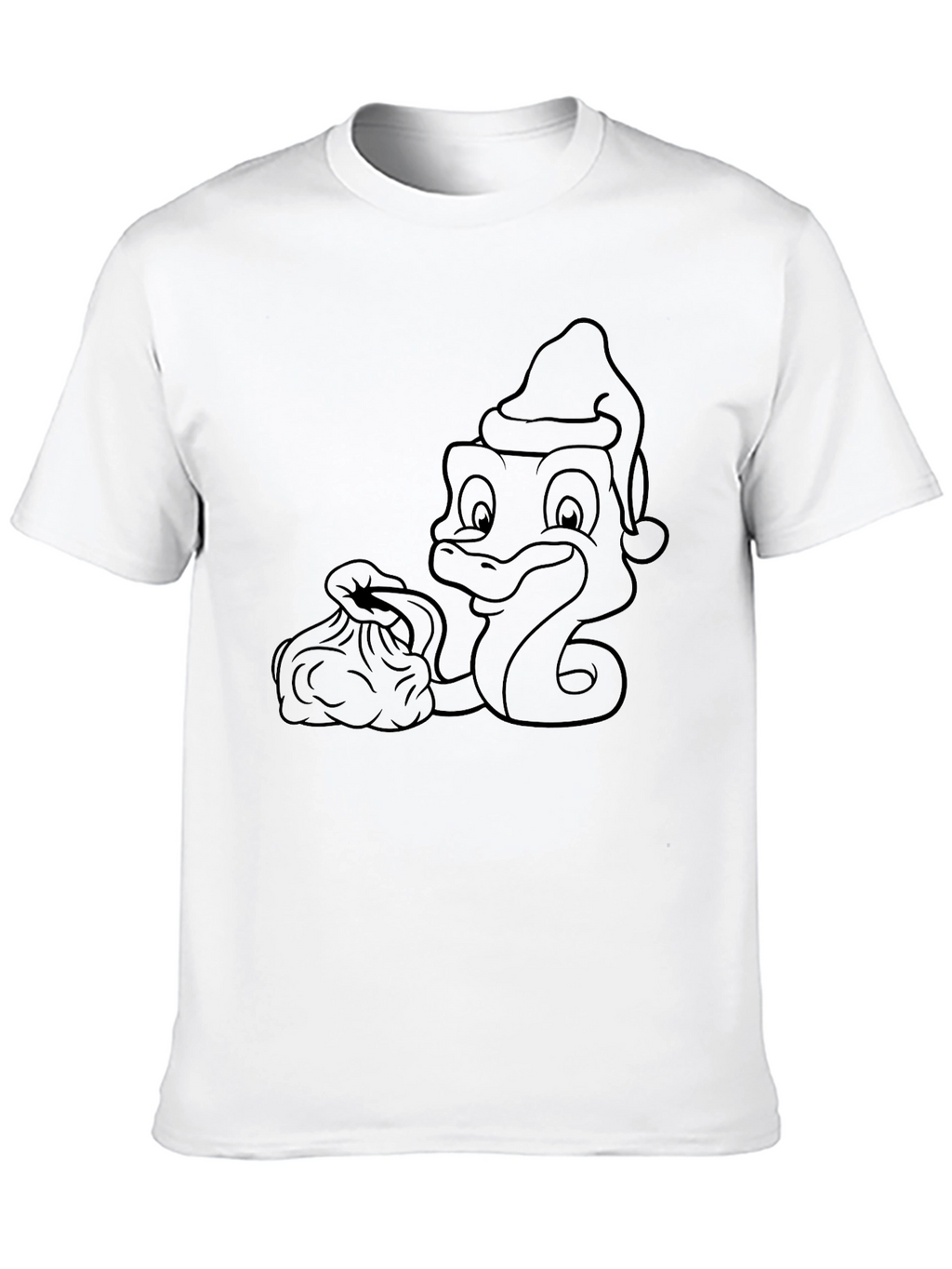 Santa Duck Graphic Tee - Holiday Style