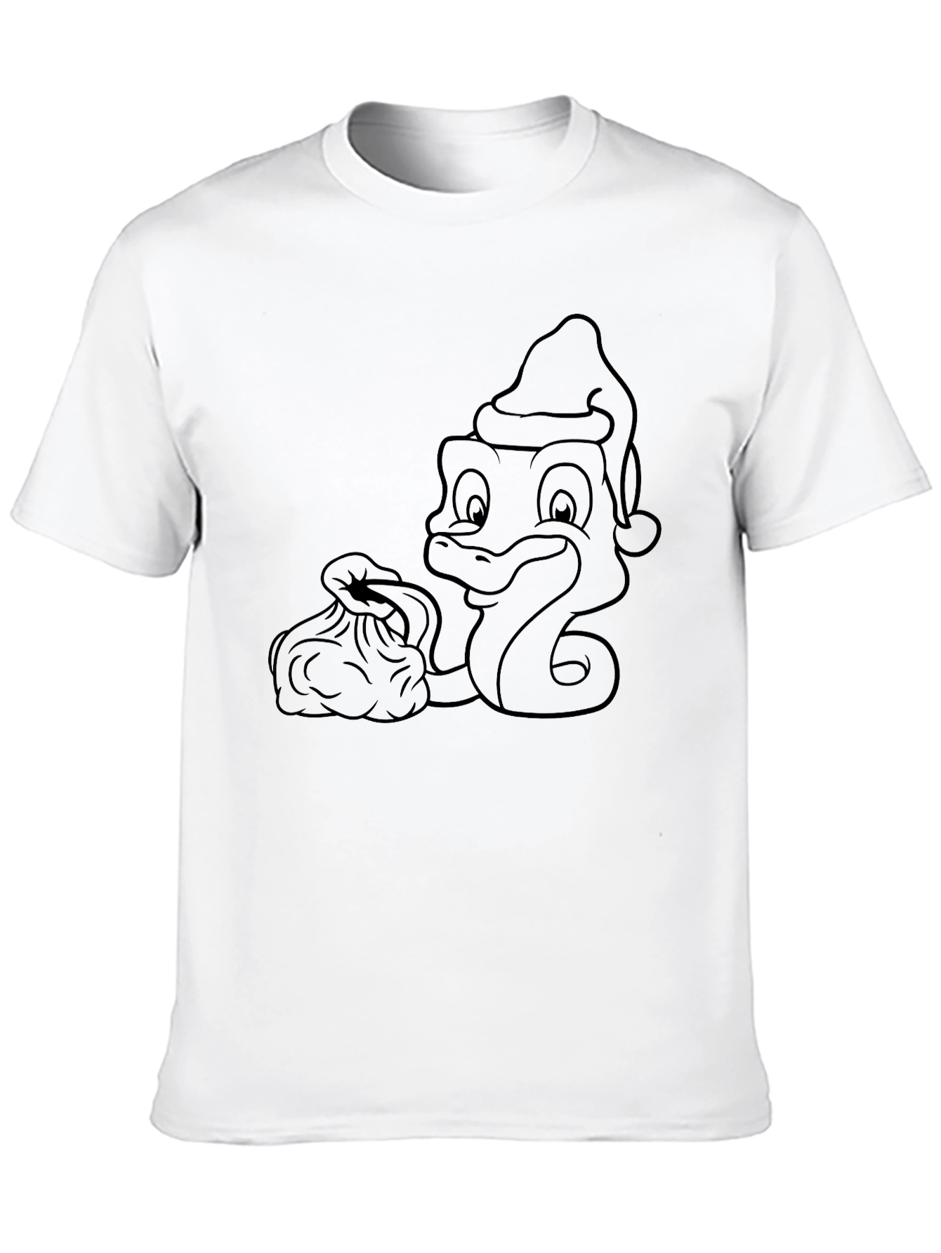 Santa Duck Graphic Tee - Holiday Style