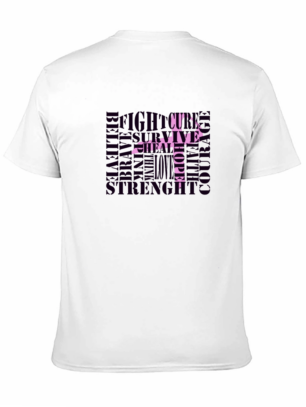 Breast Cancer Awareness Ribbon T-Shirt