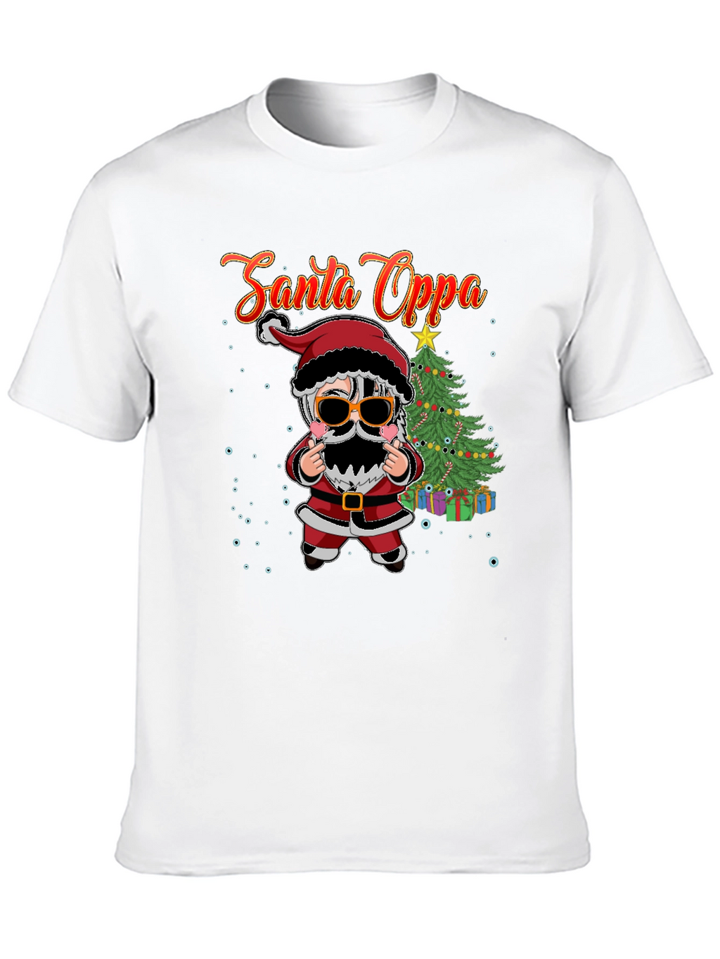Santa Oppa T-Shirt - Holiday Style