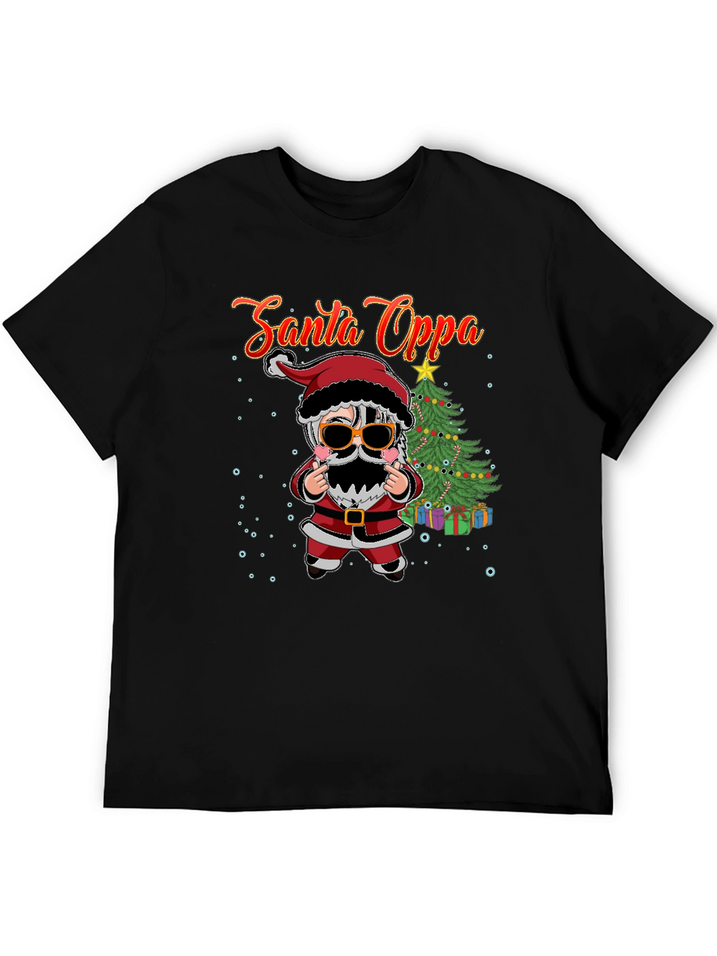Santa Oppa T-Shirt - Holiday Style