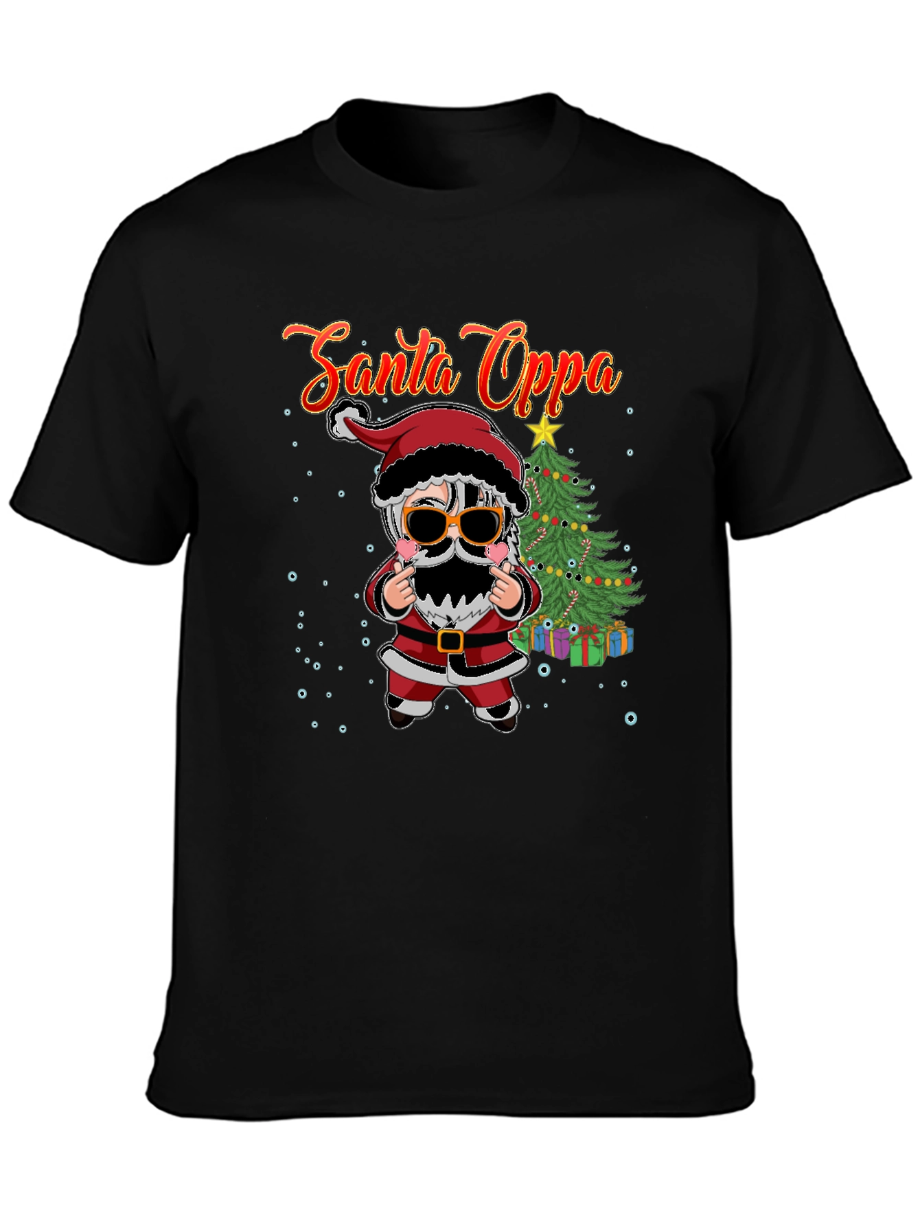 Santa Oppa T-Shirt - Holiday Style