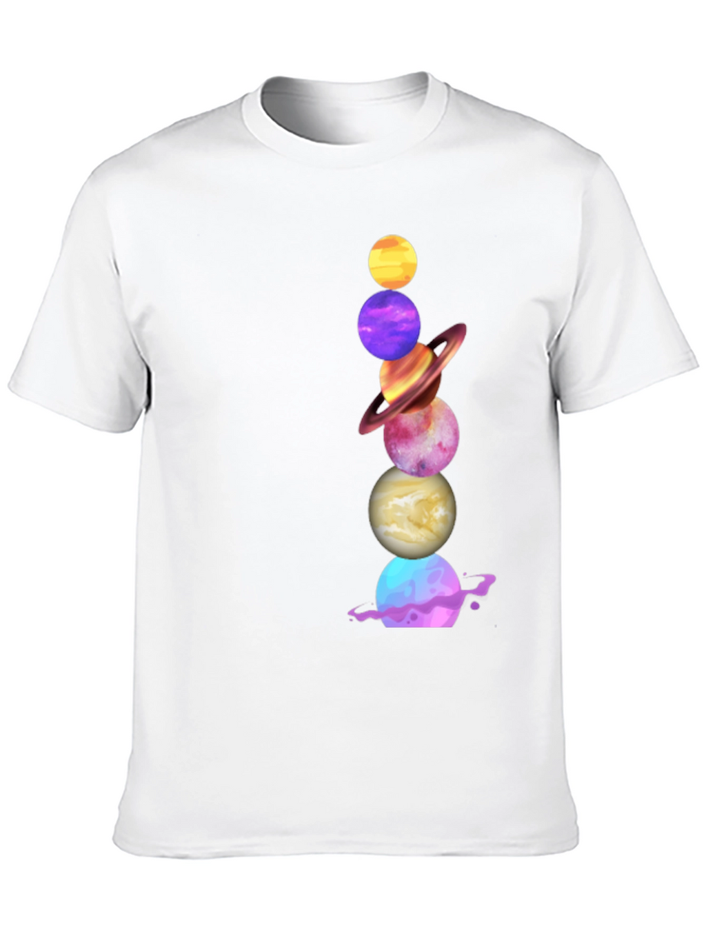 Planet Stack Graphic Tee