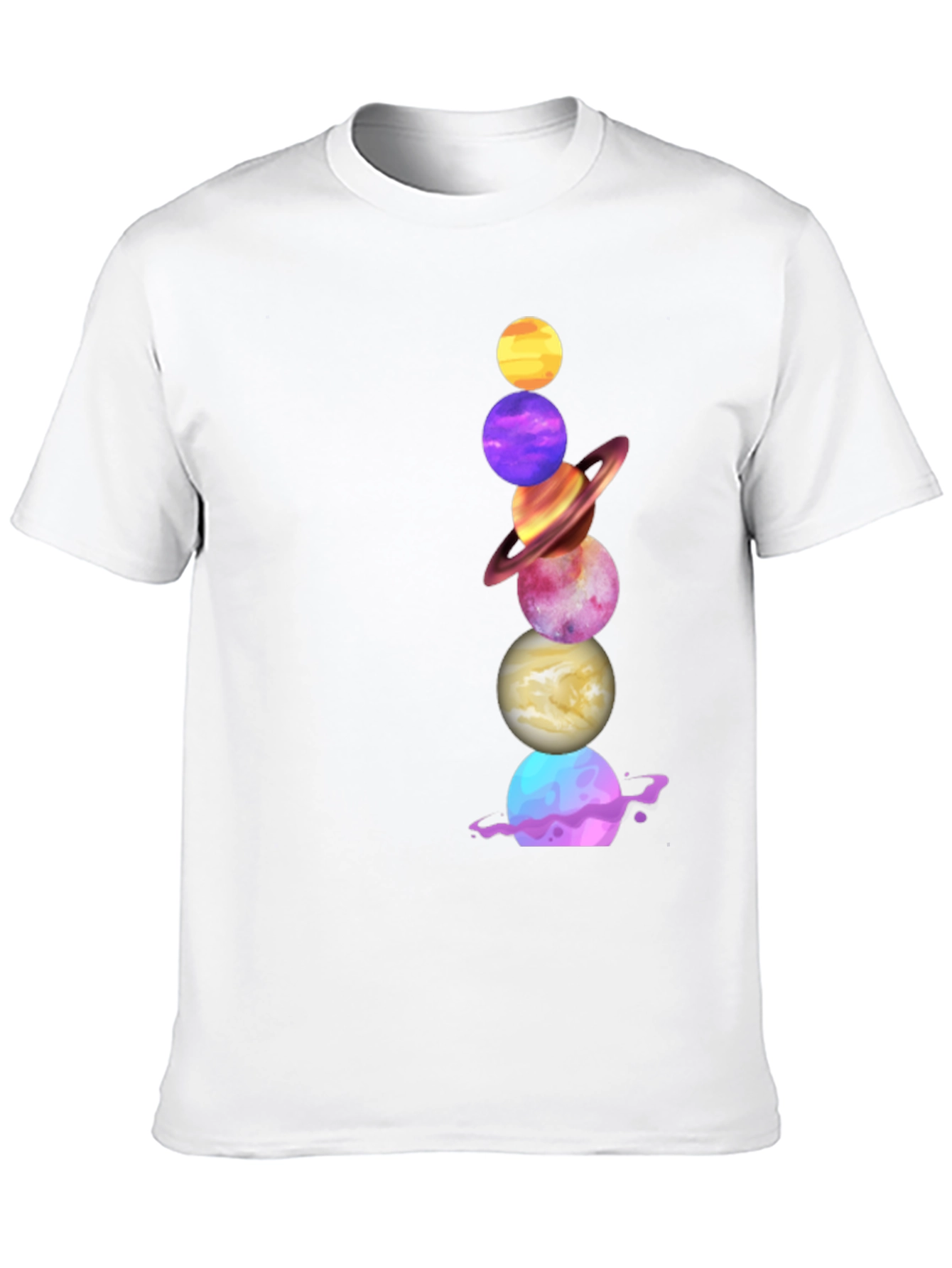 Planet Stack Graphic Tee