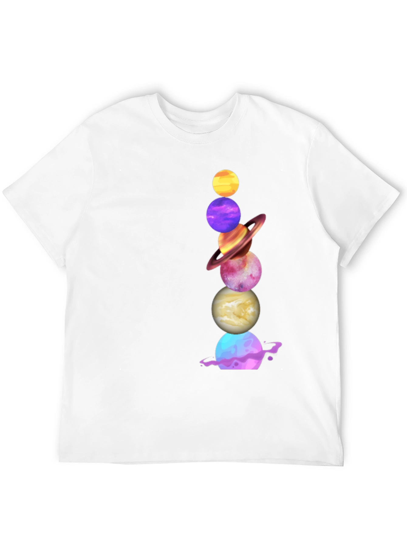 Planet Stack Graphic Tee