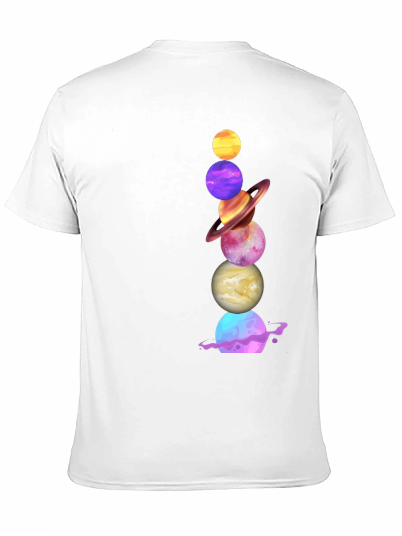 Planet Stack Graphic Tee