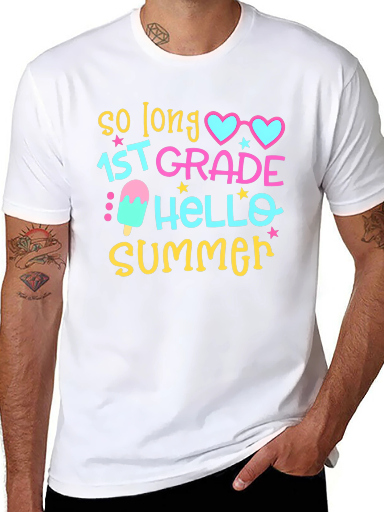 So Long 1st Grade Hello Summer T-Shirt