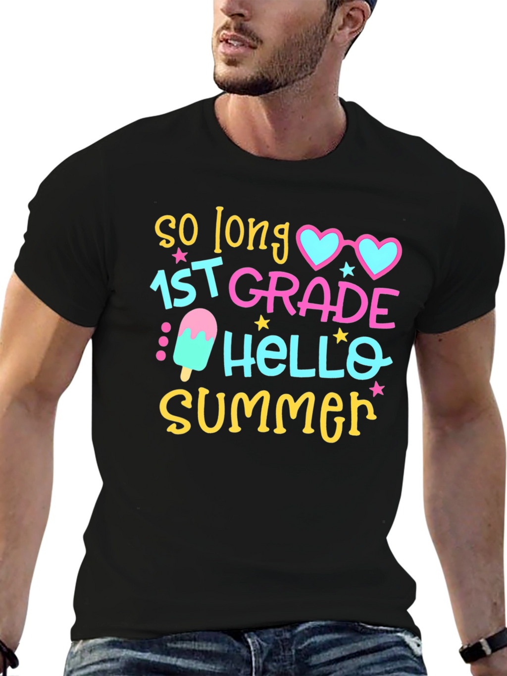 So Long 1st Grade Hello Summer T-Shirt