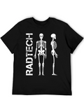 Rad Tech Skeleton Graphic Tee