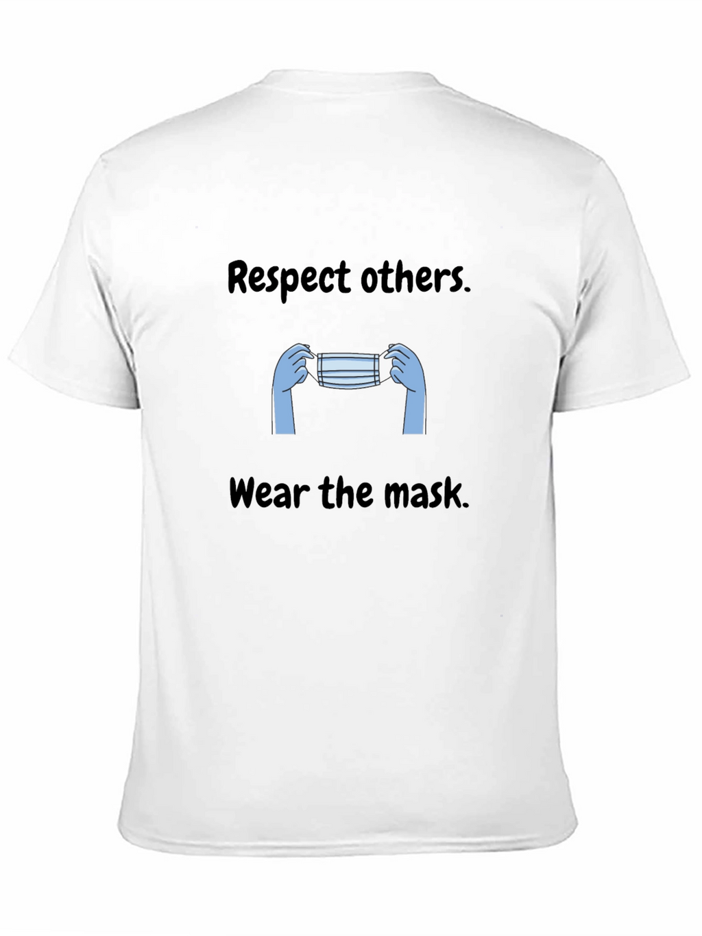 Respect Others Wear Mask Graphic Tee