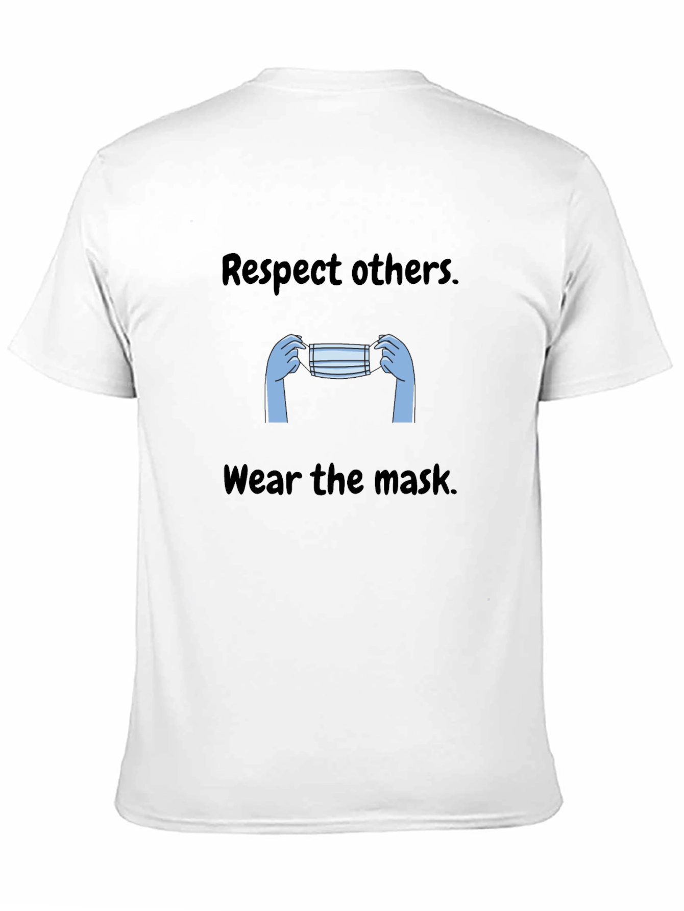Respect Others Wear Mask Graphic Tee