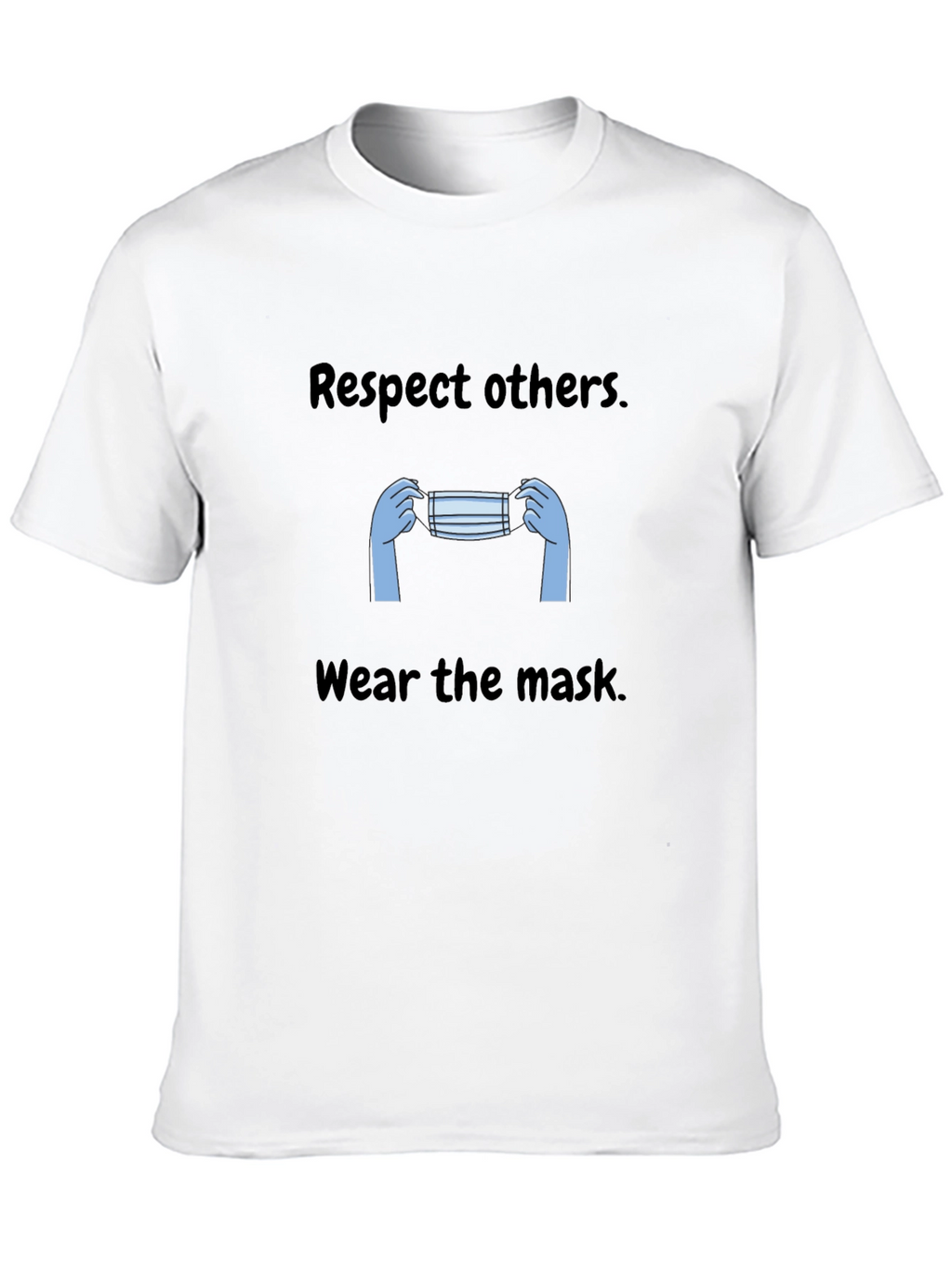 Respect Others Wear Mask Graphic Tee