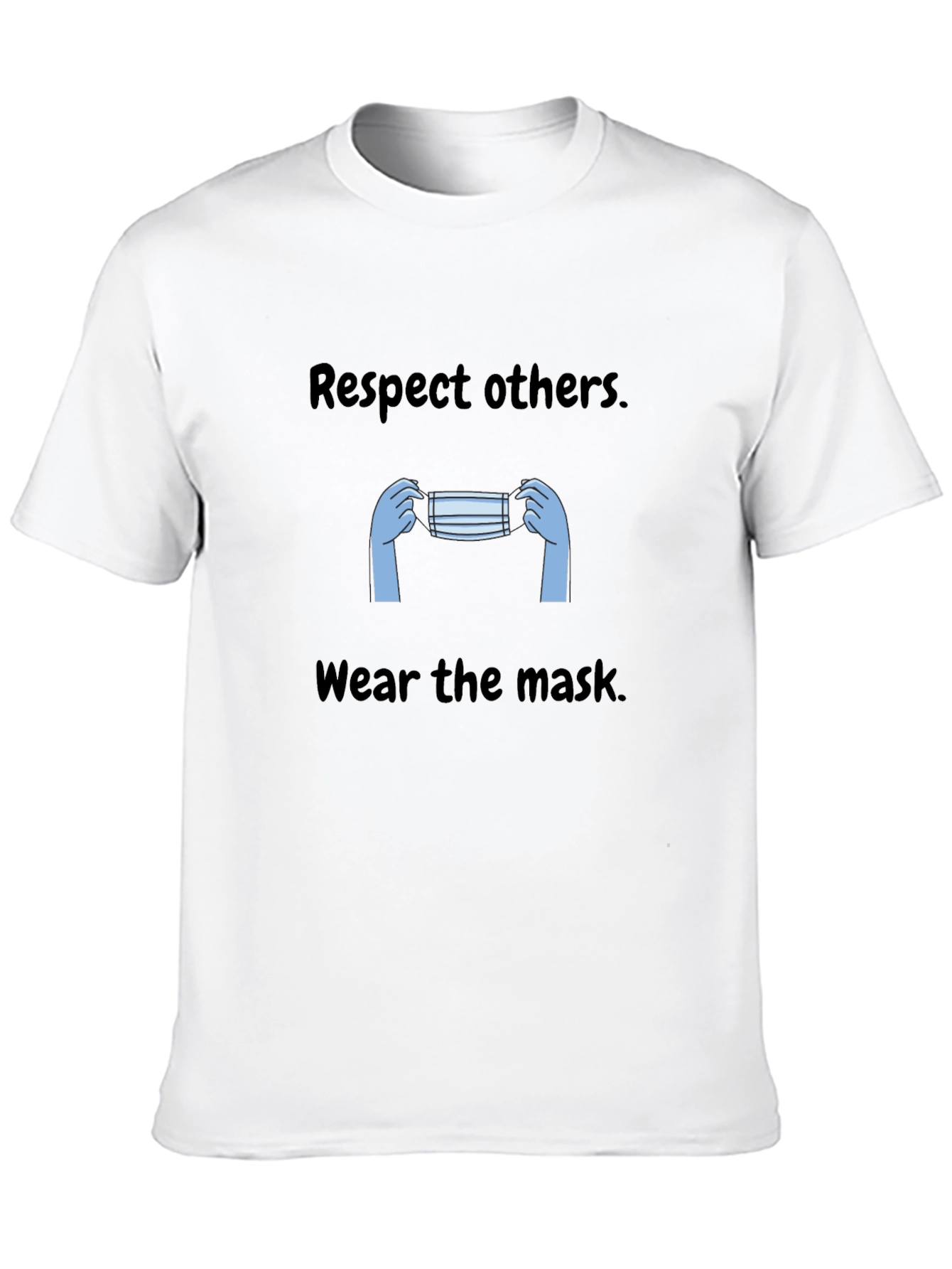 Respect Others Wear Mask Graphic Tee
